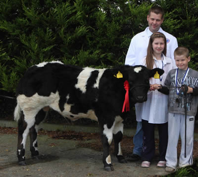 Ian Wallace James and Rebecca Wallace Class 3 winner 