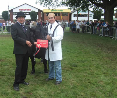 Matthew Jones with Bringlee Beth